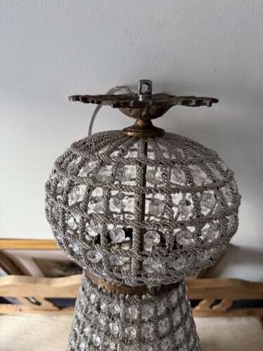 Large Bronze Bag Chandelier Ballroom Lighting Face Decoration